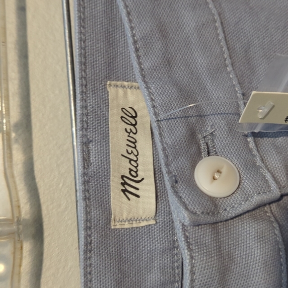 Madewell slim emmett wide leg crop sizeT34W - Picture 4 of 14